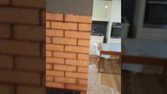 камин с угловой дверью