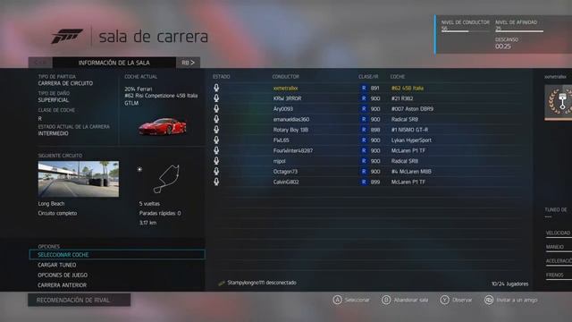 FORZA6 ONLINE -Competicion y piques con Ferrari смотреть онлайн