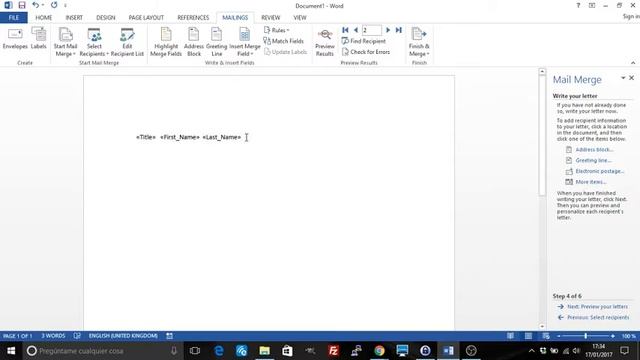 Word: insert fields such as date, merge fields or if fields смотреть онлайн