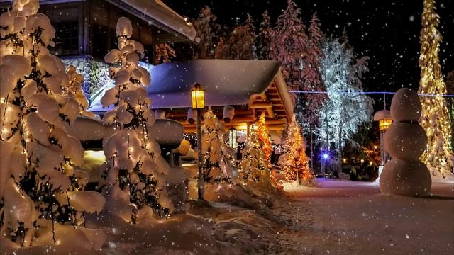 Зимний вечер - (красивая и спокойная музыка на пианино) смотреть онлайн