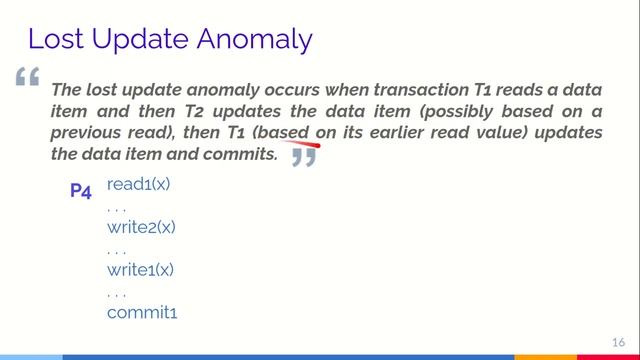 A Critique of ANSI SQL Isolation Levels | Presentation | Advanced Database Systems смотреть онлайн