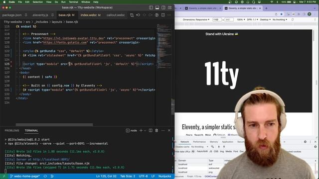 Rewriting the Eleventy Home Page in WebC смотреть онлайн
