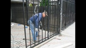 Ворота гармошка - изготовление монтаж