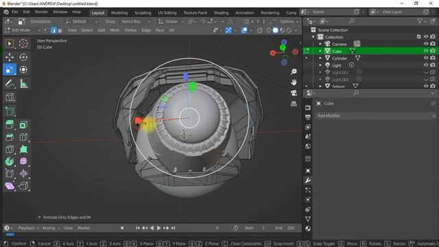 Blender alien robot modeling - rigging tutorial free download смотреть онлайн