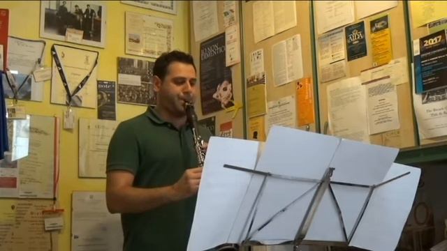 Béla Kovács - Hommage à Bach for clarinet solo смотреть онлайн