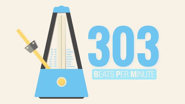 303 BPM Metronome | The BLuetiFuLL MeTRoNoME смотреть онлайн