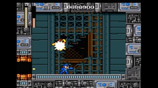 Sega Mega Drive 2 (Smd) 16-bit MegaMan (RockMan) 1 part stage Dr Wily Final Boss
