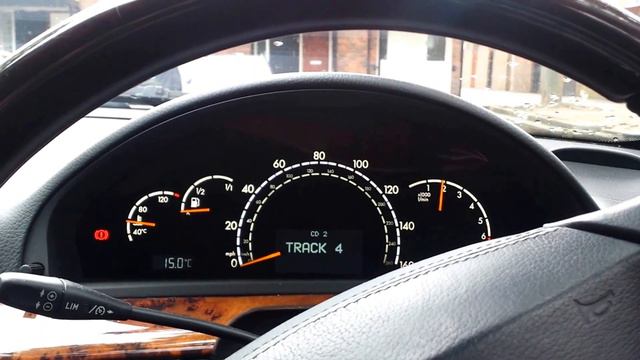 Mercedes S500 W220 Engine Sound