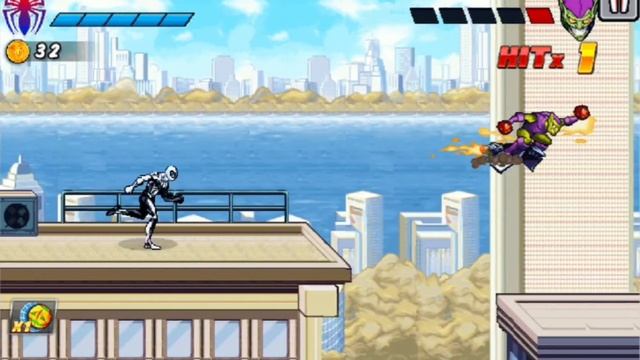 Spiderman Ultimate Power capitulo 1 nivel 3 Spiderman VS el duende verde смотреть онлайн