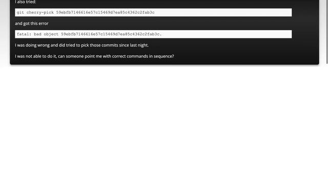 Cherry-pick Commit from a different repo смотреть онлайн