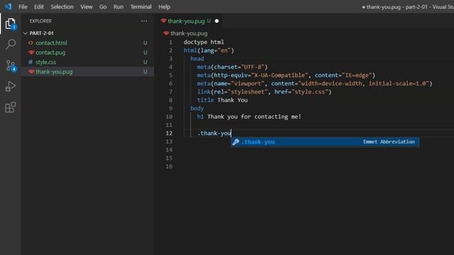 Add-on Lesson - PHP in Pug смотреть онлайн