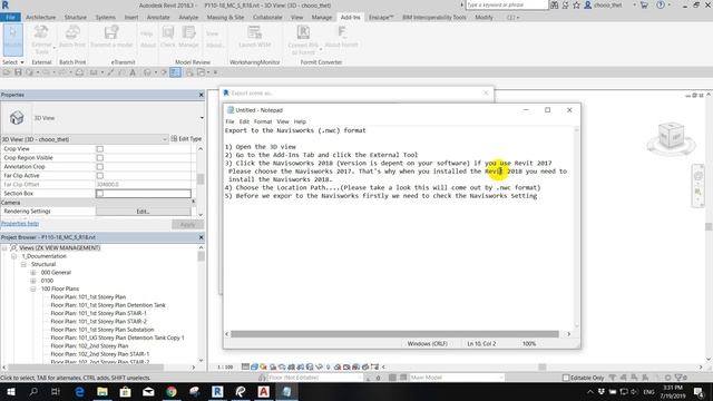 How to export From Revit To Navisworks смотреть онлайн
