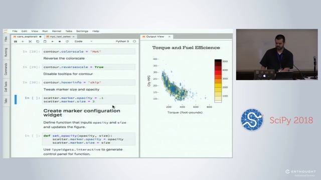 Bringing ipywidgets Support to plotly.py | SciPy 2018 | Jon Mease смотреть онлайн