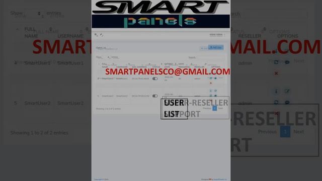 Smart IPTV Billing Reseller Panel смотреть онлайн