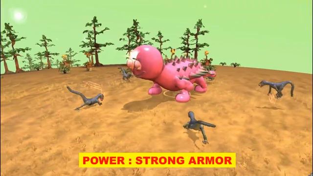 Kirby X Ankylosaurus | Cartoon X Dino Fusion [S1E8] | SPORE смотреть онлайн