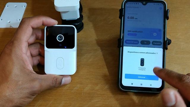 Campainha com Câmera, WIFI e compatível com Alexa e Google Home. смотреть онлайн