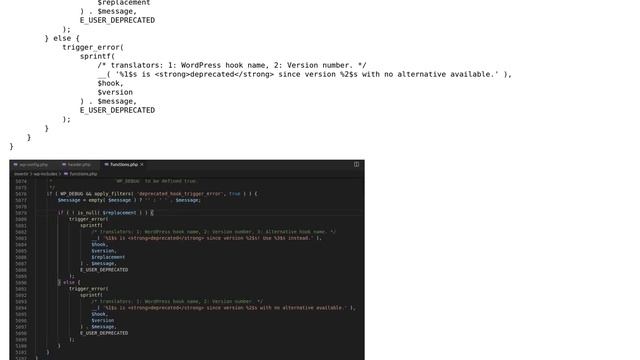 Wordpress: Deprecated code смотреть онлайн