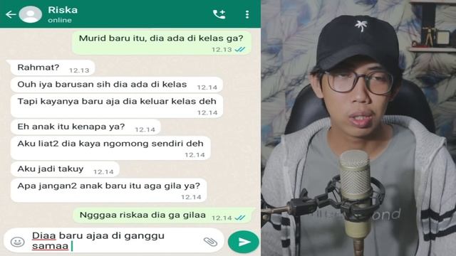 HANTU KORBAN BULLY DI SEKOLAHKU ? | CHAT HISTORY HORROR INDONESIA TERSERAM