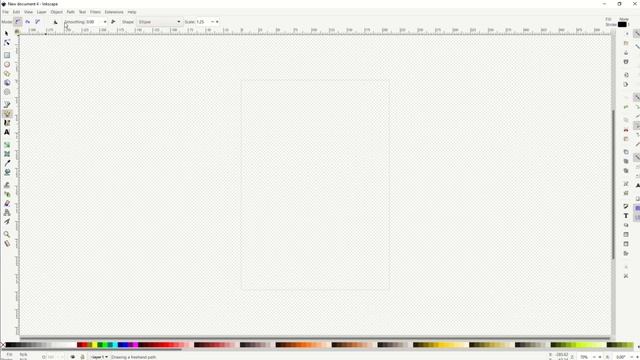 INKSCAPE PENCIL TOOL - Step-by-Step Tutorial смотреть онлайн