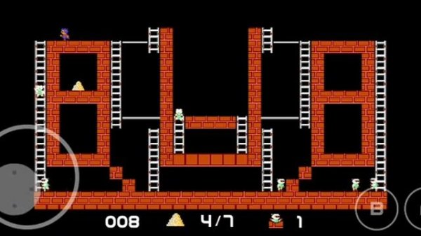 Lode runner level 8