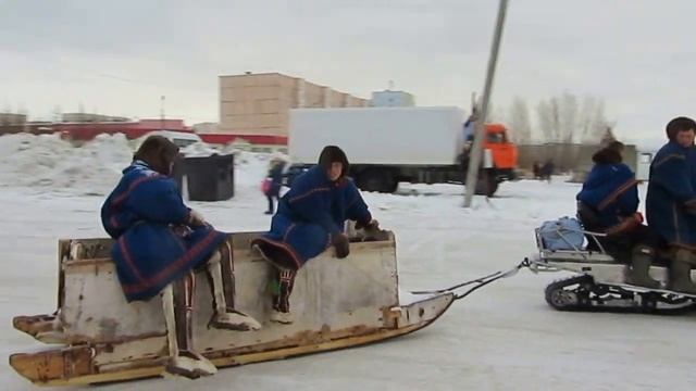 Надым.Прицеп и дом для ненцев. смотреть онлайн