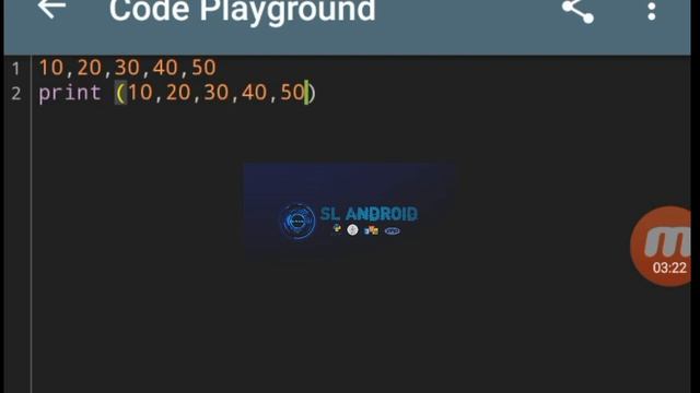 Separator & End in python(පයිතන් වල භාවිතාවන end සහ sep)| සිංහල පයිතන් Episode 10 | SL Android смотреть онлайн
