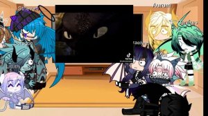 Dragons React To Toothless