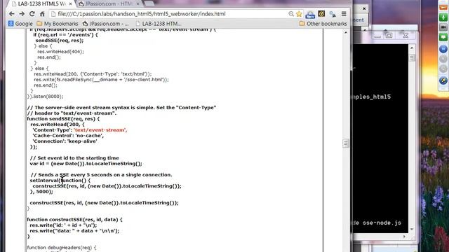 HTML 5 Web Worker, SSE, Drag & Drop смотреть онлайн