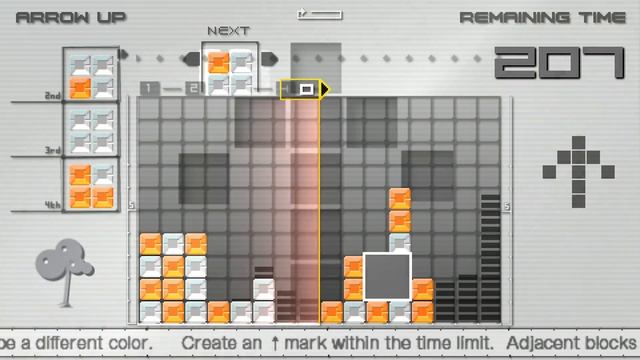 Lumines Puzzle Fusion: Episode 52: Arrow Up X2 смотреть онлайн