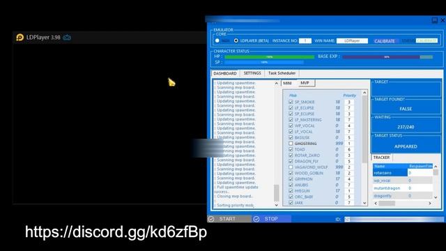Bot Auto Hunt Ragnarok eternal love/Destiny's Promise 2021. смотреть онлайн