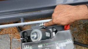 Как открыть откатные ворота если нет электричества. Переводим ворота Hormann в ручной режим