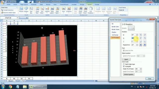 Draw Attractive Graph and Chart in Excel | Explain in Hindi 2021 смотреть онлайн