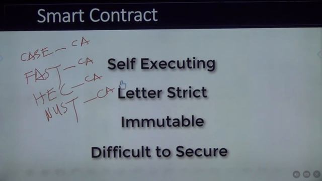 Lecture 07 Smart Contract, CA & Hyperledger смотреть онлайн