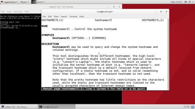 REDHAT : What is hostname and How to change the host in linux смотреть онлайн