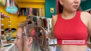 Про голливудское наращивание волос в реальном времени (на трессы)