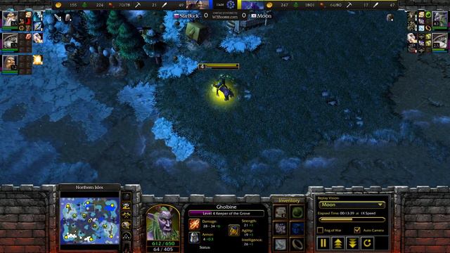 Warcraft III TeD Cup 18 2023 Sep24 Starbuck(H) v Moon(N) Game 1 MAPS - Northern Isles смотреть онлайн