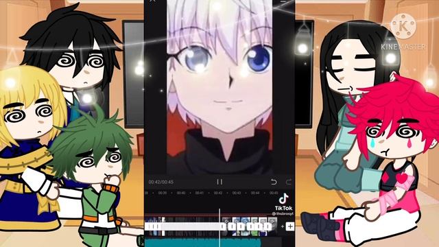 Past HxH React To Future Killua // Original// A Lot Of Angst At The End