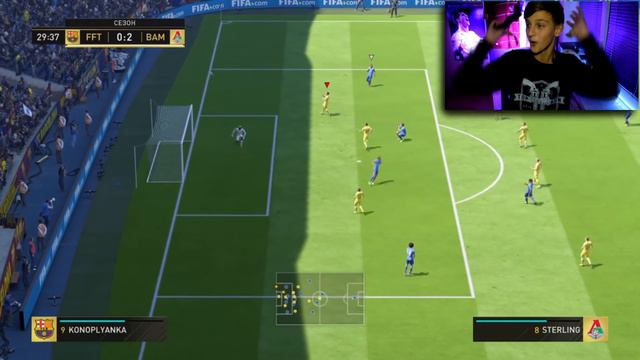 СОСТАВ С НУЛЕВОЙ СЫГРАННОСТЬЮ FIFA 18 смотреть онлайн