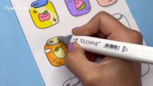 9 DIY ФРУКТОВЫЕ БАНОЧКИ! РИСУЕМ и делаем НАКЛЕЙКИ своими руками!