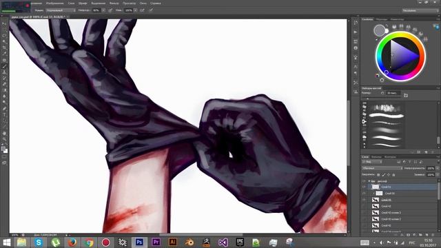 SpeedPaint - Photoshop (The Evil Within) смотреть онлайн