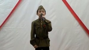 Касымов Тимур 9 лет «Папа мой российский офицер «