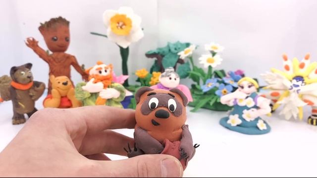 Фигурки из Лёгкого Пластилина (слепили своими руками) смотреть онлайн