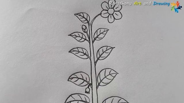 Draw a different parts of a plant Tree || Parts of Tree смотреть онлайн