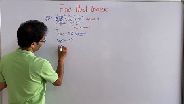 Find Pivot Index | Explanation on WhiteBoard | Leetcode # 724 смотреть онлайн