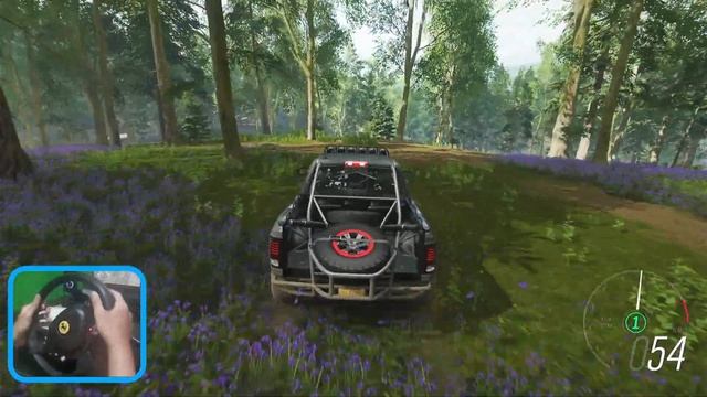 Forza Horizon 4 - 2017 RAM Rebel TRX Concept | Thrustmaster T80 488GTB Gameplay смотреть онлайн