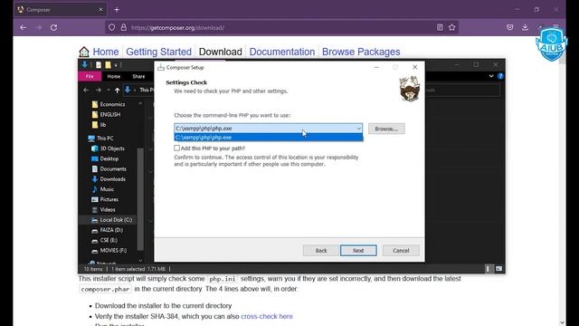 How to Install Composer. || Installation Video || Bangla Tutorial. смотреть онлайн