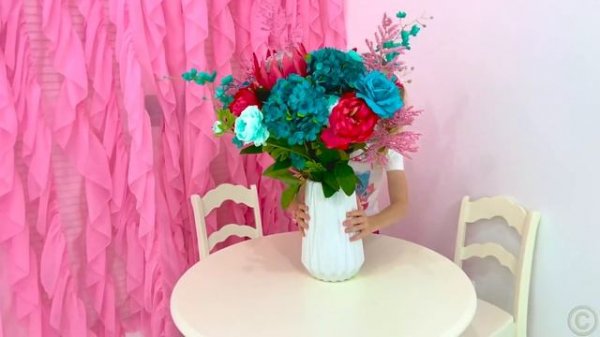 Nastya and her new DIY room in the style of Like Nastya. Useful story for kids