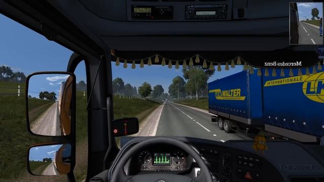 ETS 2 1.26 ProMods 2.15 Mercedes Actros MP3 Aberdeen - Glasgow смотреть онлайн