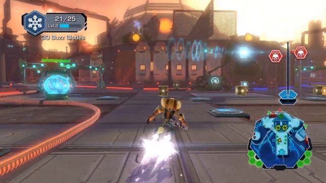 Ratchet & Clank: QForce - Walkthrough Part 5: GrummelNet Plasma Harvest - Planet Proteus VII смотреть онлайн