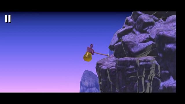 Getting over it SpeedRun Android (I hate mountain & space) смотреть онлайн